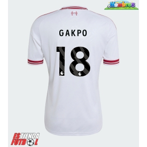 Liverpool Cody Gakpo #18 Segunda Equipación 2026-27 Manga Corta